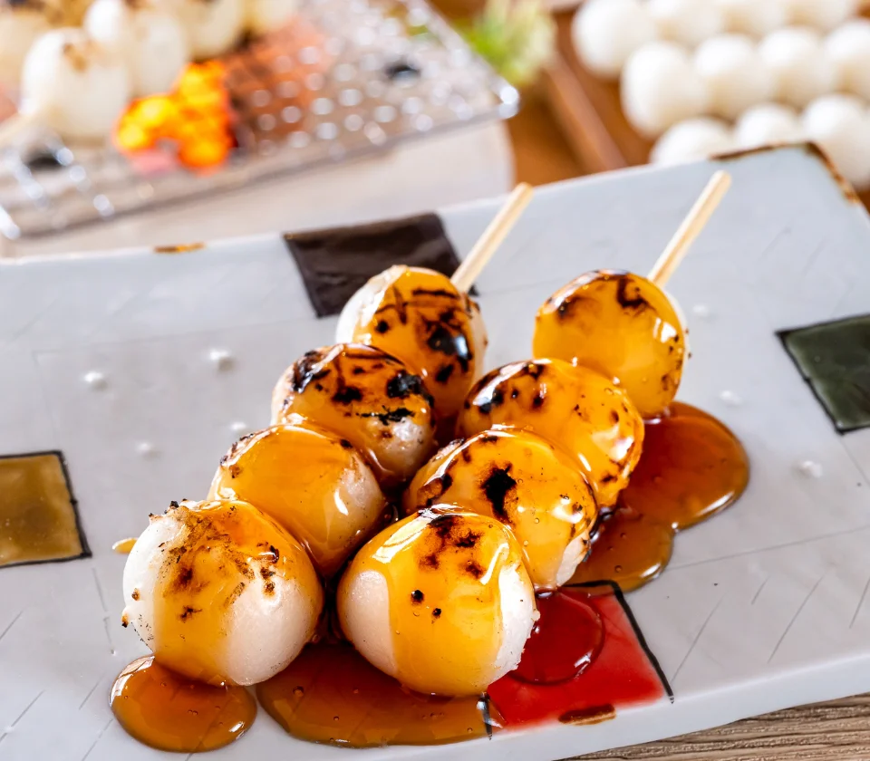 ゆうふり那須塩原 新名物! 焼きみたらし団子 -セルフ- イメージ画像